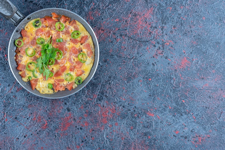 Frittata with Spinach, Tomato and Feta